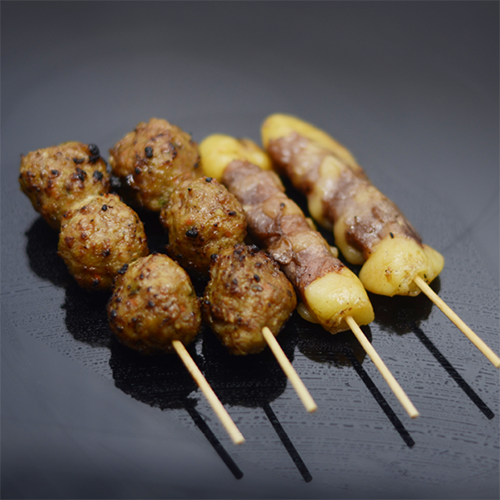 Boulettes de poulet et boeuf au fromage